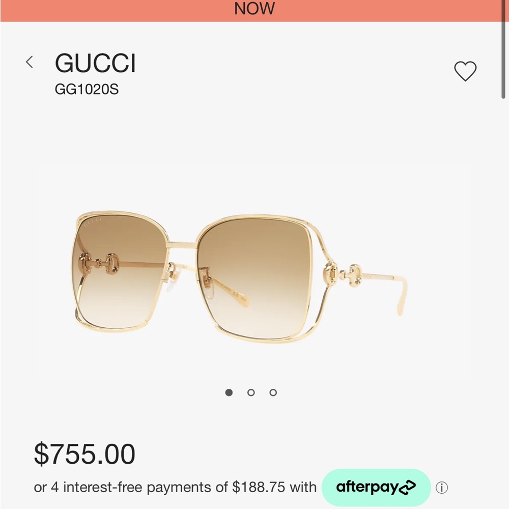 BBRAND NEW GUCCI SUNGLASSES